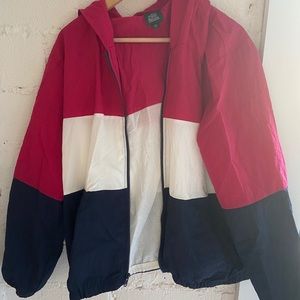 Red White and Blue Windbreaker